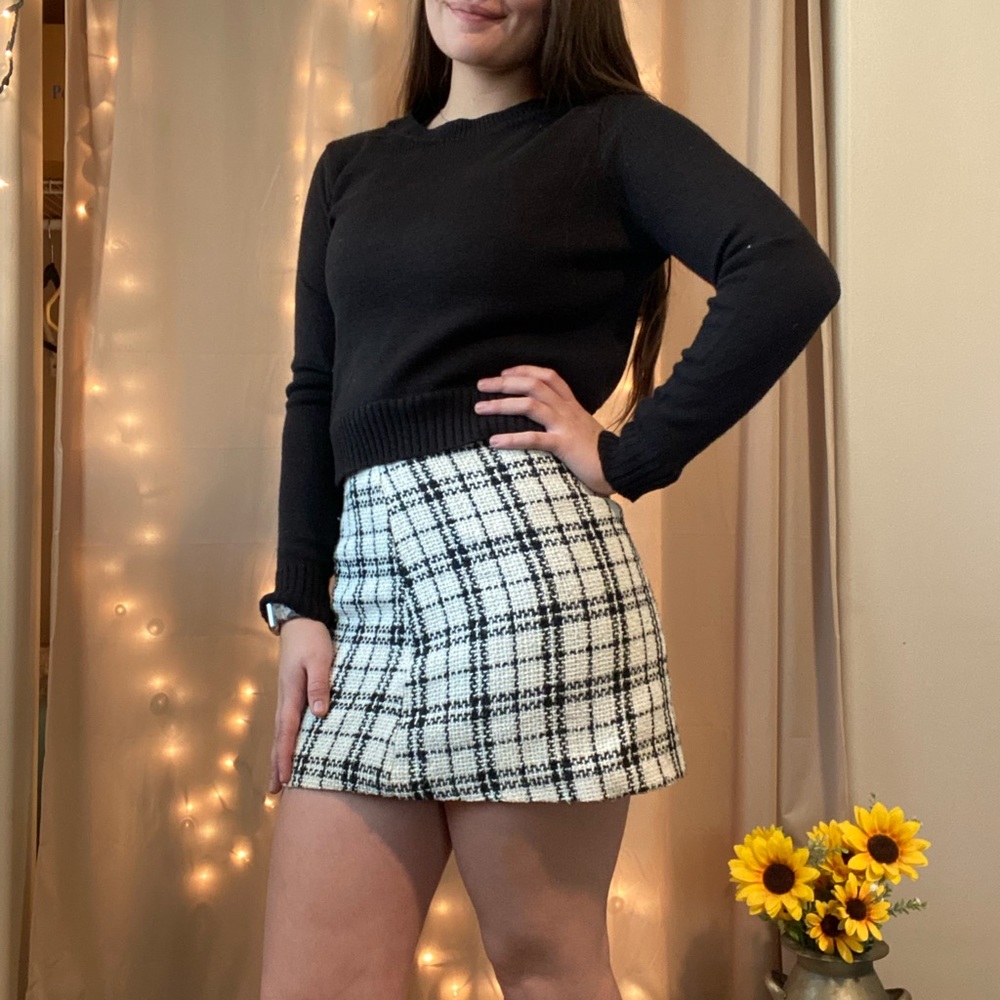 Plaid skirt